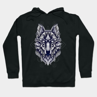 alpha space wolf Hoodie